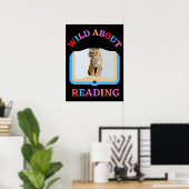 WILD ÜBER LESEN POSTER (Heimbüro)