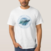Wild über Manatees T-Shirt (Vorderseite)