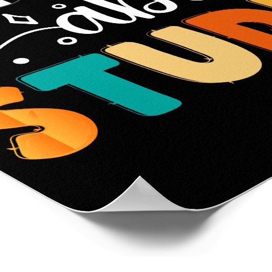 Wild über meine Schüler zurück zum Schullehrer Poster (Ecke)