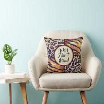 Wild über Mimi! Fun Oma Geschenkkissen Kissen