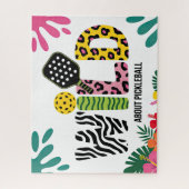 Wild über Pickleball Puzzle (Vertikal)