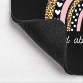 Wild Über Pre-k Leopard Regenbogen Lehrer Byck Zu Mousepad (Ecke)