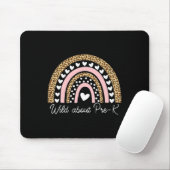 Wild Über Pre-k Leopard Regenbogen Lehrer Byck Zu Mousepad (Mit Mouse)