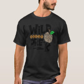 Wild über Pre-K Leopard zurück zum Schullehrer Ki T-Shirt (Vorderseite)