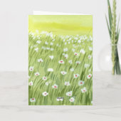 Wild über Sie Geparden Feld Valentine Karte (Rückseite)