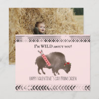 Wild über Sie Klassenzimmer Valentine Buffalo Foto
