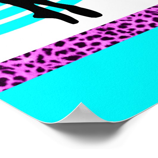 Wild über Tanz Poster (Ecke)