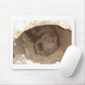 Wild über Wombats Mousepad (Mit Mouse)