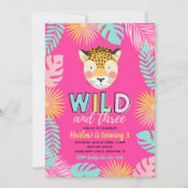 Wild und drei Einladungen | Wild & Three (Vorderseite)