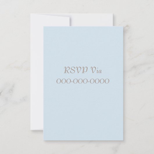 Wild und eins einladung (Rückseite)