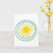 Wild und frei bist du mein Sonnenschein Karte (Gelbe Blume)