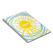 Wild und frei bist du mein Sonnenschein Notizblock (Rechte Seite)