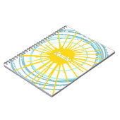 Wild und frei bist du mein Sonnenschein Notizblock (Linke Seite)