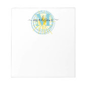 Wild und frei bist du mein Sonnenschein Notizblock (Vorderseite)