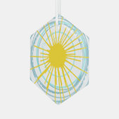 Wild und frei bist du mein Sonnenschein Ornament Aus Glas (Vorderseite Links)