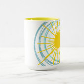 Wild und frei bist du mein Sonnenschein Tasse (Zentrum)