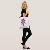 'Wild und Frei' Botanischer Stil Tasche (Am Model)