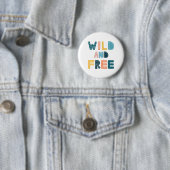 Wild und frei button (Beispiel)