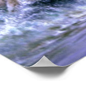 Wild und frei, Camargue Pferde Poster (Ecke)