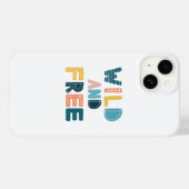 Wild und frei Case-Mate iPhone hülle (Rückseite (Horizontal))