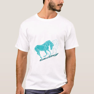 Wild und frei: Die Schönheit der Pferde T-Shirt