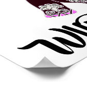 Wild und frei Elefant Poster (Ecke)