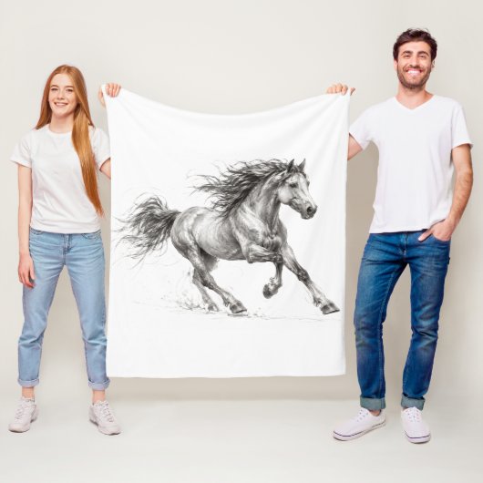 Wild und Frei Fleecedecke (Beispiel)
