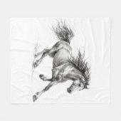 Wild und Frei Fleecedecke (Vorderseite (Horizontal))