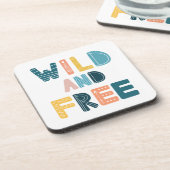 Wild und frei getränkeuntersetzer (Linke Seite)