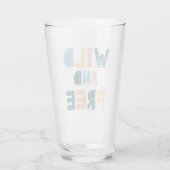 Wild und frei glas (Rückseite)