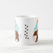 Wild und frei kaffeetasse (Mittel)