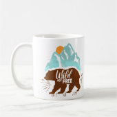 Wild und frei kaffeetasse (Links)