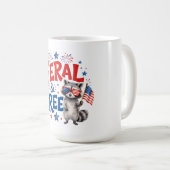 Wild und Frei Kaffeetasse (VorderseiteRechts)
