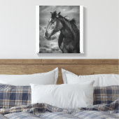 Wild und frei leinwanddruck (Insitu (Schlafzimmer))