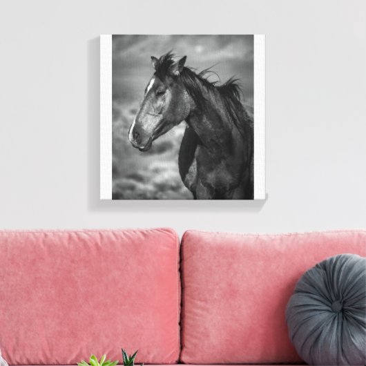 Wild und frei leinwanddruck (Insitu (Wohnzimmer))