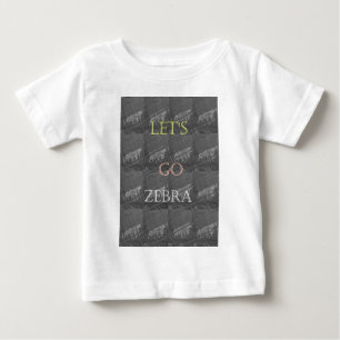 Wild und Frei Los geht's!: Eine Reise mit dem Zebr Baby T-shirt