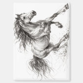 Wild und Frei Magnet (Vorderseite)