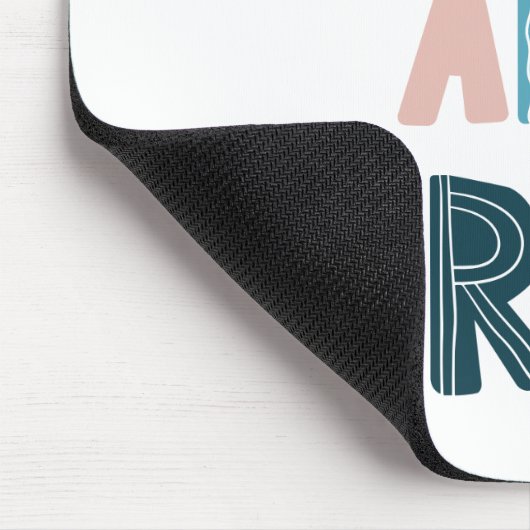 Wild und frei mousepad (Ecke)