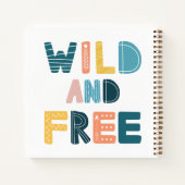 Wild und frei notizblock (Rückseite)