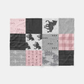 Wild und frei Pferd Baby Blanket Fleecedecke (Vorderseite (Horizontal))