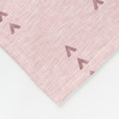 Wild und frei Pferd Baby Blanket Fleecedecke (Ecke)