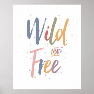 Wild und frei poster