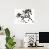 Wild und Frei Poster (Heimbüro)
