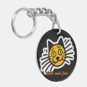 Wild und frei schlüsselanhänger (Vorderseite links)