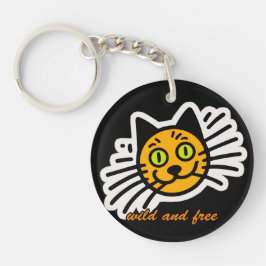 Wild und frei schlüsselanhänger