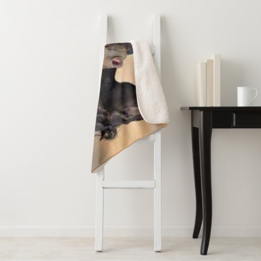 Wild und frei sherpadecke (Beispiel)