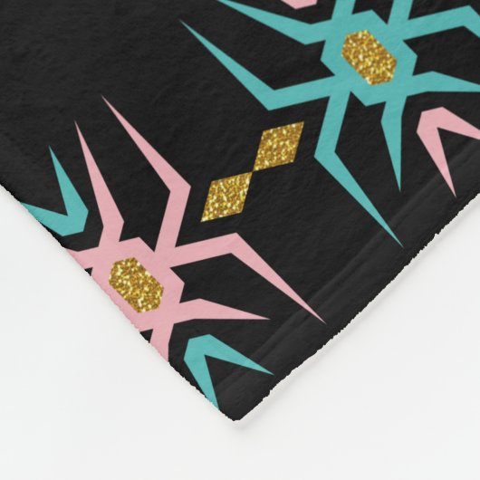 Wild und frei - Stamm Fleecedecke (Ecke)