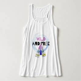 Wild und frei tank top