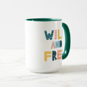 Wild und frei tasse (VorderseiteRechts)