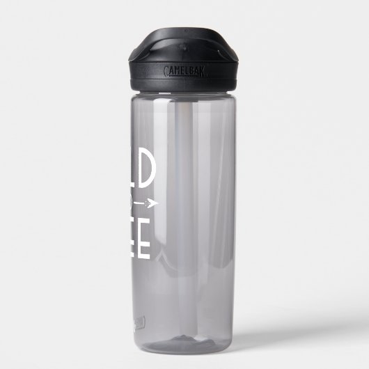 Wild und frei trinkflasche (Rückseite)